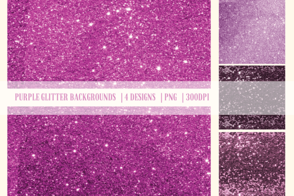 Download Sparkling Glitter Digital Paper Pack PNG - Premium Bundle