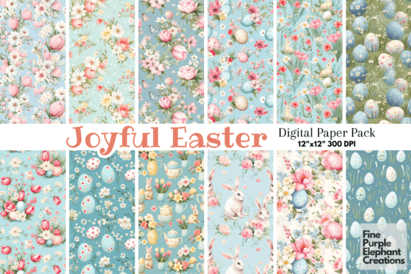 Download HD Shabby Chic Easter Spring Pastel Eggs - Shabby chic easter Collection