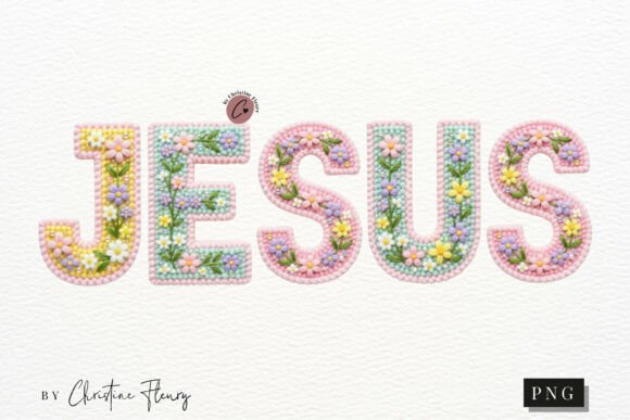 Download Faux Crochet Jesus PNG, Spring PNG - Jesus png Collection