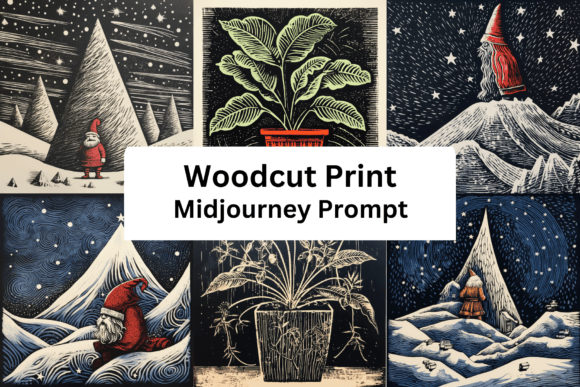 Download Ai Prompt for Woodcut Print - Woodcut Collection