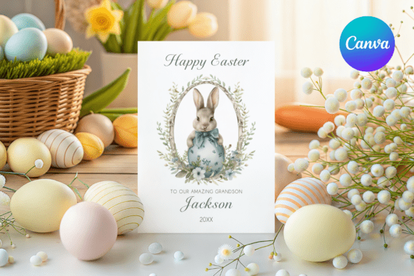 Download Shabby Chic Easter Greeting Card - Shabby chic easter Collection