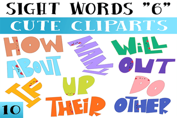 Download Sight Words Clipart for Commercial Use - Clipart for commercial use Collection
