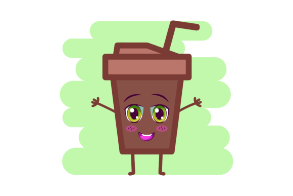 Download Coffee Love Cute Kawaii Clipart - Kawaii clipart Collection